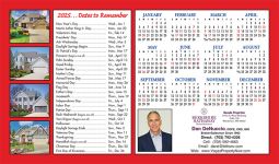 Real Estate Jumbo Postcard Calendars