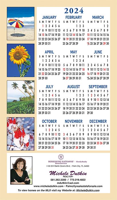 Real Estate Jumbo Postcard Calendars