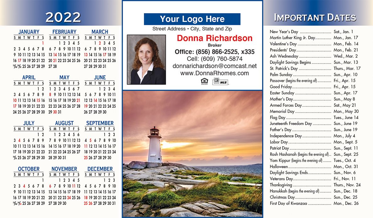 Real Estate Jumbo Postcard Calendars