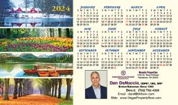 Real Estate Jumbo Postcard Calendars