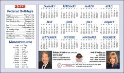 Real Estate Jumbo Postcard Calendars