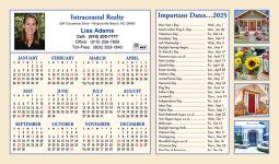 Real Estate Jumbo Postcard Calendars