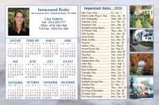 Real Estate Jumbo Postcard Calendars