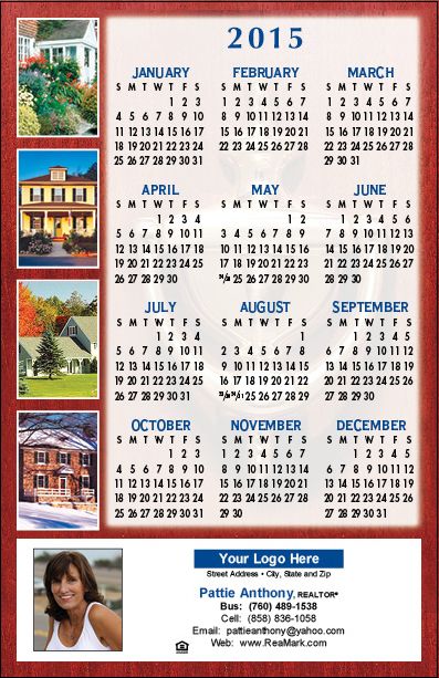 Real Estate Jumbo Postcard Calendars