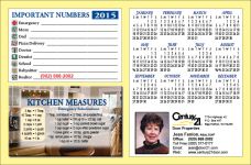 Real Estate Jumbo Postcard Calendars