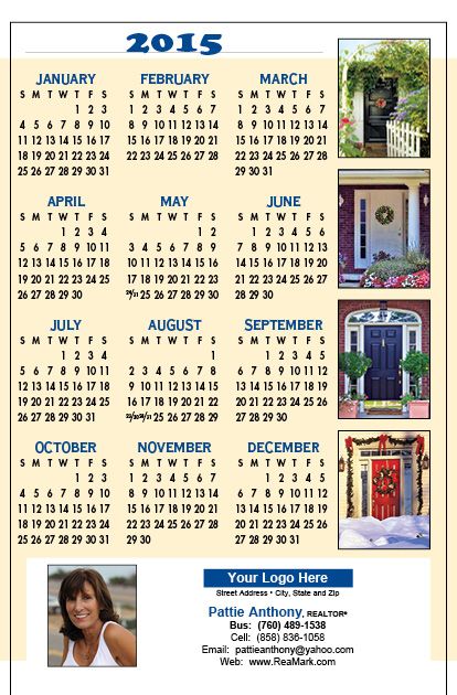 Real Estate Jumbo Postcard Calendars
