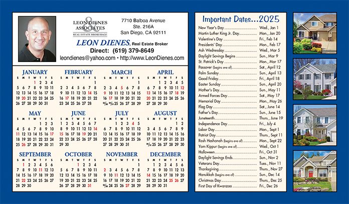 Real Estate Jumbo Postcard Calendars