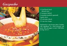 real estate recipe postcards