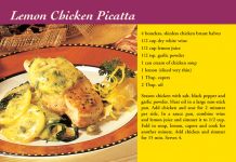 real estate recipe postcards