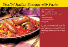 real estate recipe postcards