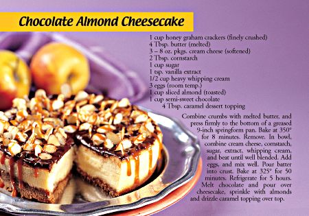 ReaMark Products: January: Chocolate Almond Cheesecake