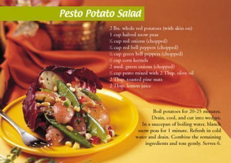 ReaMark Products: October: Pesto Potato Salad