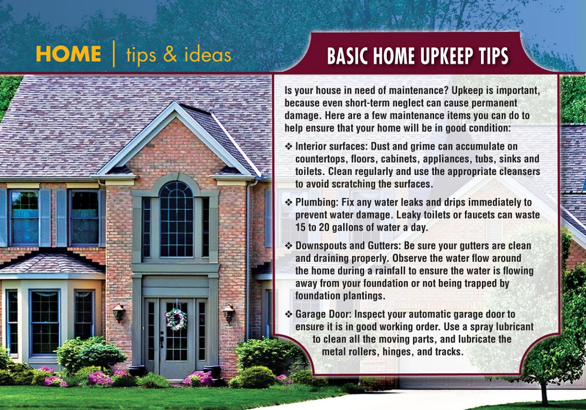 Real Estate Home Tips Postcards