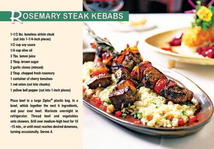 Delicious Recipe Postcards for Realtors
