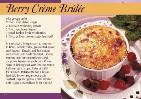 ReaMark Products: August: Berry Creme Brulee