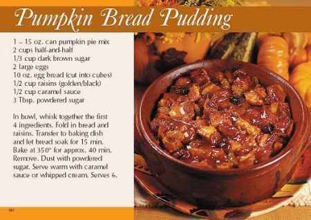 ReaMark Products: Pumpkin Bread Pudding