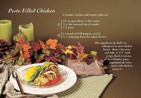 ReaMark Products: November: Pesto Filled Chicken