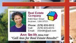 Laminated Business Cards for Real Estate