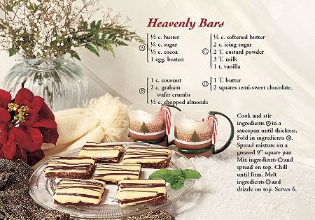 ReaMark Products: December: Heavenly Bars