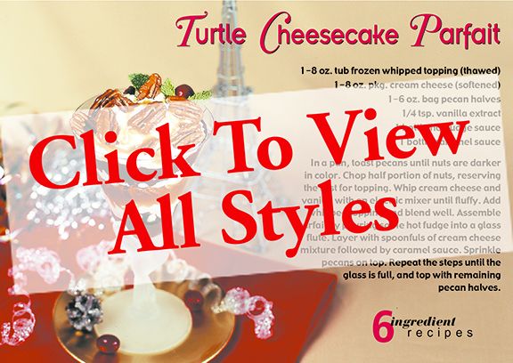ReaMark Products: January: Turtle Cheescake Parfait