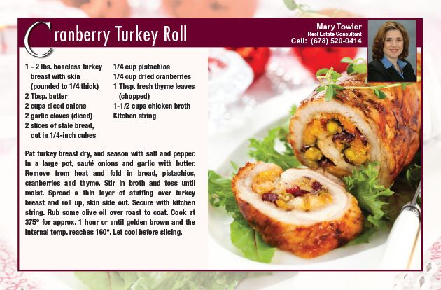 Real Estate Recipe Cards 