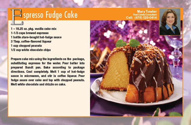 Real Estate Recipe Cards 