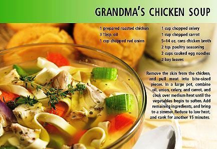 ReaMark Products: January: Grandma's Chicken Soup