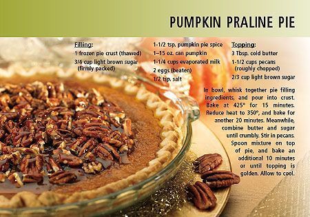 ReaMark Products: November: Pumpkin Praline Pie