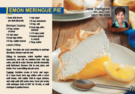 Real Estate Recipe Cards 