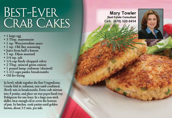 Real Estate Recipe Cards 