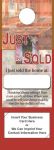What's New: Just Sold Door Hanger