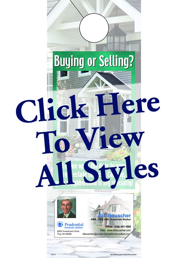 ReaMark Products: Real Estate Success Door Hanger