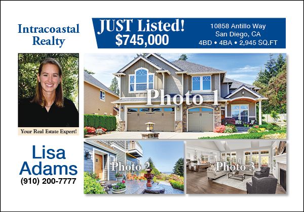 ReaMark Custom Real Estate Postcards - Choose from our Huge Real Estate Marketing Postcard Selection