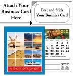 Scenic Tear Off Magentic Calendars for Real Estate
