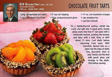 Realtor Recipe Cards