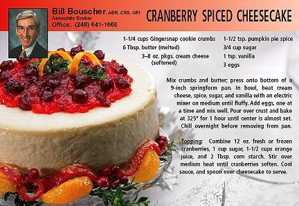 Realtor Recipe Cards