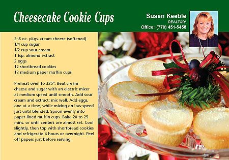 Real Estate Recipe Postcards
