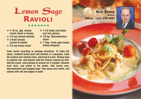Real Estate Recipe Cards 
