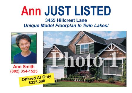 Custom Postcards for Real Estate Agents