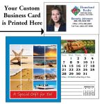 Scenic Tear Off Magentic Calendars for Real Estate