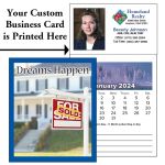 Scenic Tear Off Magentic Calendars for Real Estate