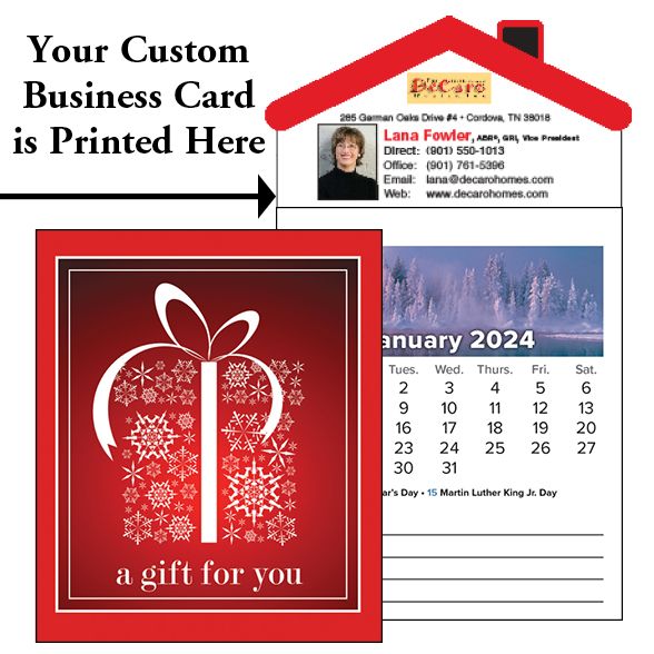 Scenic Tear Off Magentic Calendars for Real Estate