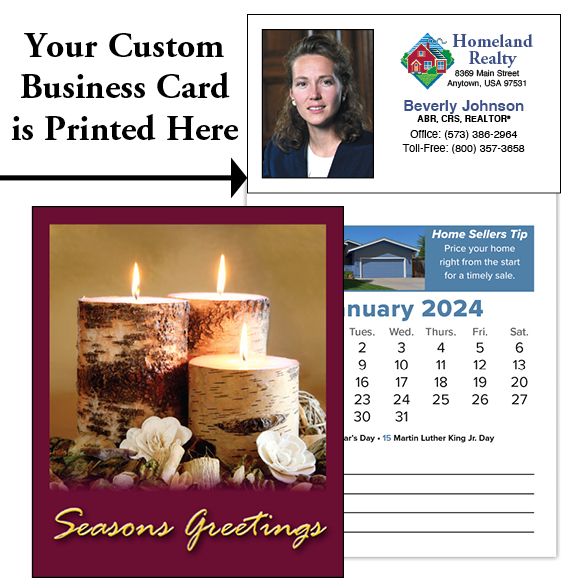 Real Estate Tear Off Magnetic Calendars for Realtors