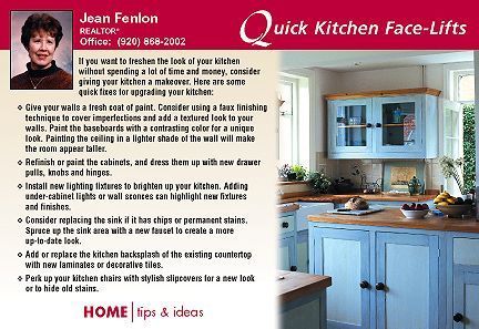 Real Estate Home Tips Postcards