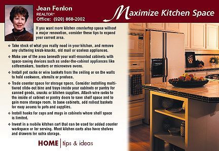 Real Estate Home Tips Postcards