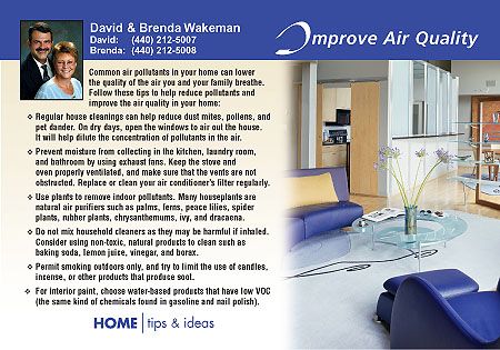 Real Estate Home Tips Postcards