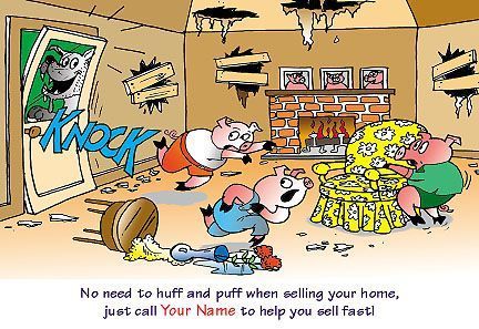 Real Estate Postcards