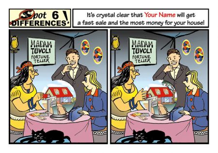 Real Estate Postcards 