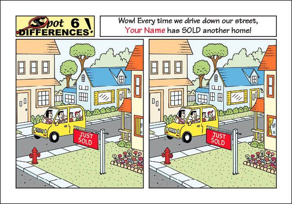 Real Estate Postcards 