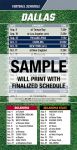 Football Schedules | ReaMark Real Estate Magnets